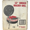 Special Offer Vintage Marsh Allan Portable All Steel 12" Smoker Braizer Grill with Cover