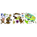 Smart Deco Removable & Repositionable Decorative Large Wall Stickers - Scooby Doo