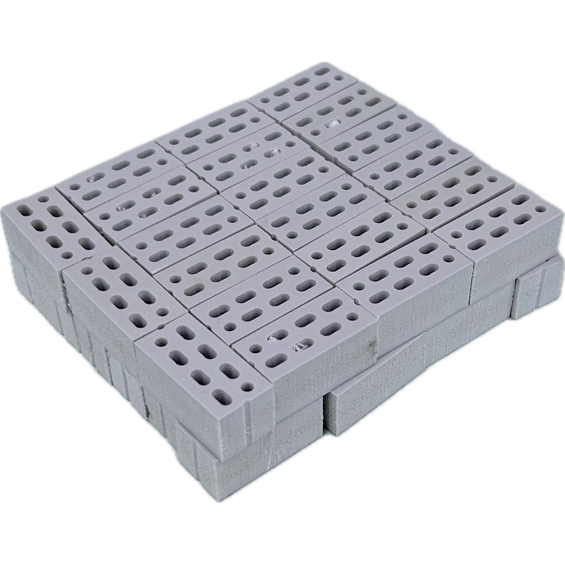 NEW Mini World Miniature Building Brick Scale 1:12 Standard 20cm Width Construction Block - Pack of 42