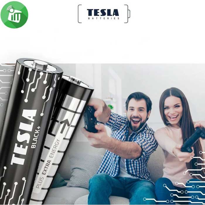 NEW TESLA Future Batteries Black+ Alkaline AAA - Pack of 2 NEW TESLA Future Batteries Black+ Alkaline AAA - Pack of 2