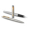 NEW Parker Jotter Stainless Steel Chrome Color Trim GT Fountain Pen + Ballpoint Pen in a Gift Box