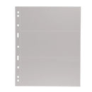 ريفل البوم عملة ورقية شفاف ٣ جيبة ٨٤×١٩٨ ملم ليختروم  فاريو سعة ٥ صفحة 
VARIO 3C