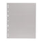 NEW Refill Leuchtturm VARIO 3C Banknote Album Refill Sheets Crystal Clear 3 Pockets 84x198mm - Pack of 5 Sheets