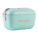 NEW Polarbox Pop 20 Litre Coolers with Leather Strap - Green/Pink
