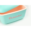 Polarbox Pop 20 Litre Coolers with Leather Strap - Green/Pink