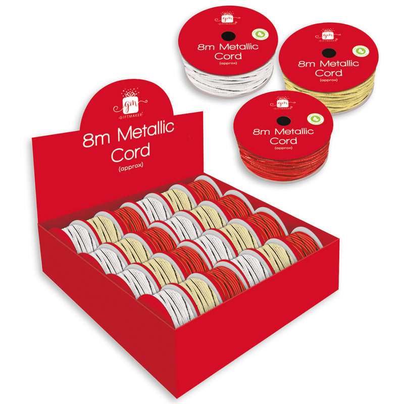 NEW Design Group Metallic Cord 8m