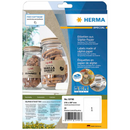 NEW Herma Silphie Kraft Brown Labels - Pack of 20 Sheets