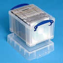 صندوق تخزين بلاستيك سميك شفاف ٢٤٥×١٨٠×١٦٠ ملم  ٣ لتر