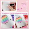 ILC Dazzling Beads Kit 40 Colors with Adhesive Glue Set
