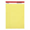 Mead 8x5" Yellow Legal Flip Pad A5 - Pack of 4