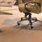Eldon Desk Floor Chair Mat with Lip 117x89 cm - Carpet Floors