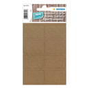 NEW Herma Selphie Brown Kraft Labels - Pack of 4 Sheets