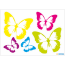 NEW Herma Reflector Sticker Safety in the Dark Butterfly - Pack of 1