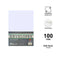 CampAp Peel & Seal 100g White Envelopes  - Pack of 10