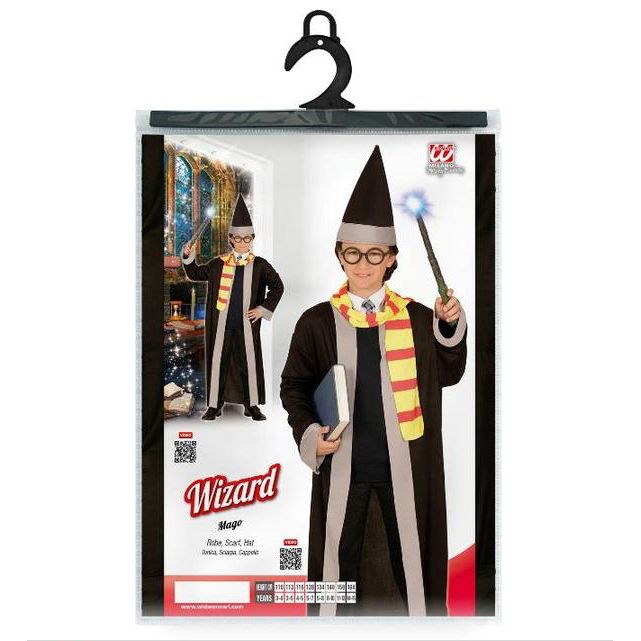 NEW W WIDMANN MILANO Party Fashion Kids Costume Wizard NEW W WIDMANN MILANO Party Fashion Kids Costume Wizard