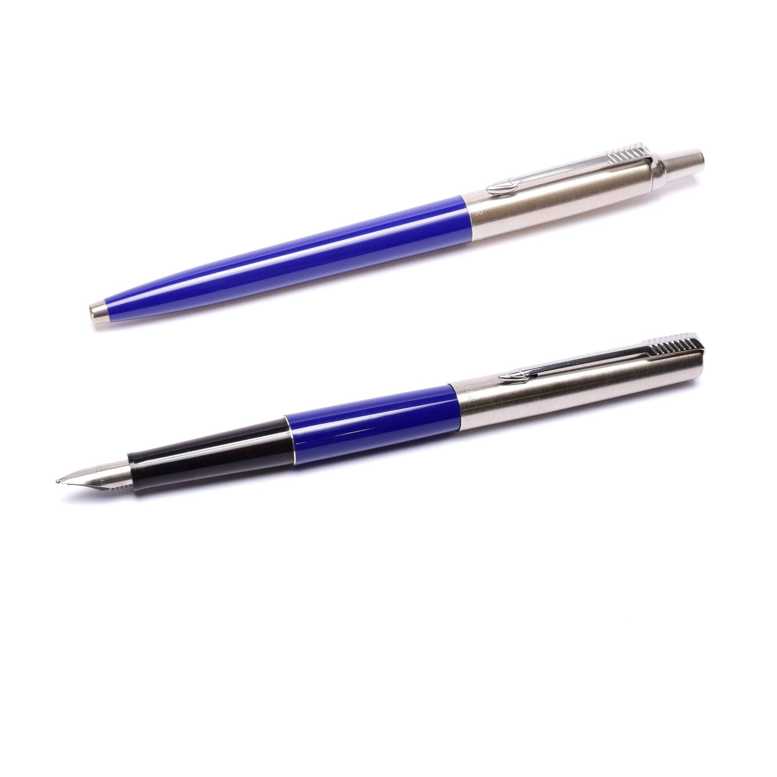 Parker Jotter Original Classic CT Ballpoint + Fountain Pen Set - Navy Parker Jotter Original Classic CT Ballpoint + Fountain Pen Set - Navy