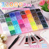ILC Dazzling Beads Kit 40 Colors with Adhesive Glue Set