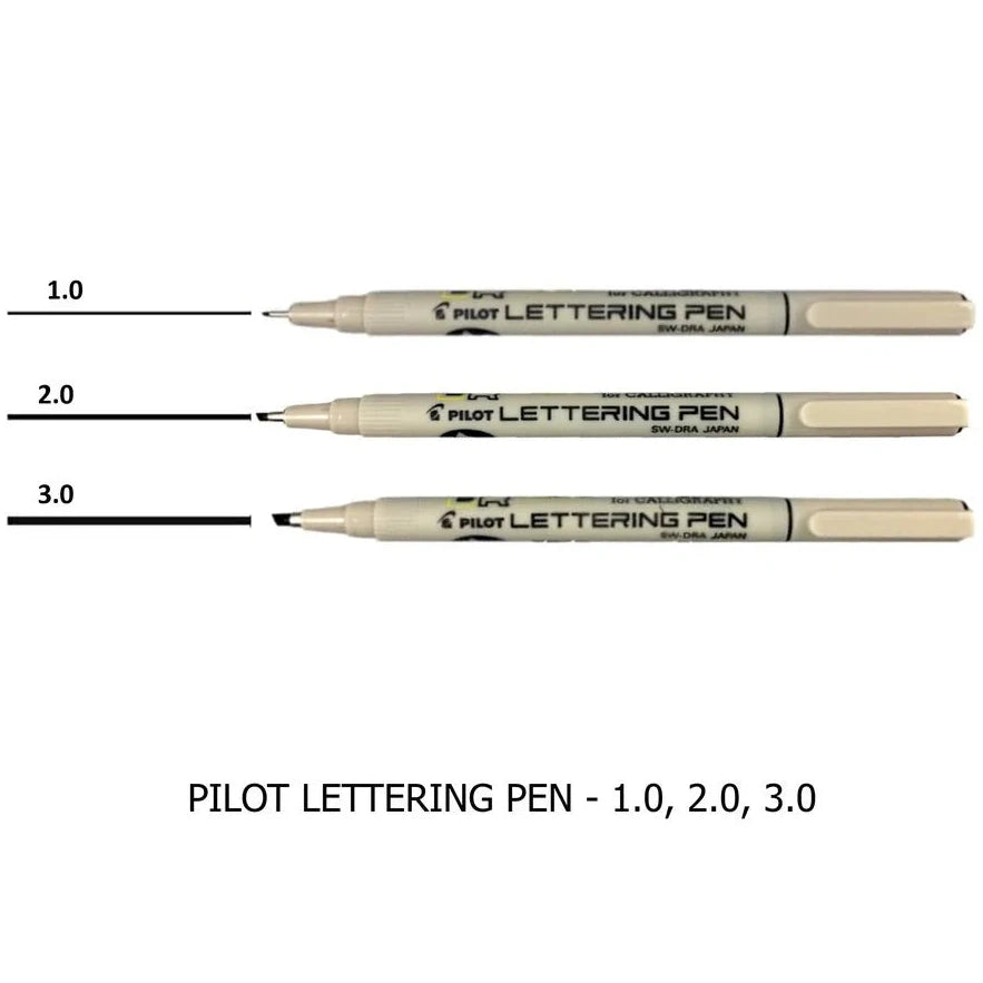 Pilot Arabic Lettering Pen for Calligraphy - Black Pilot Arabic Lettering Pen for Calligraphy - Black
