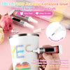 ILC Dazzling Beads Kit 40 Colors with Adhesive Glue Set