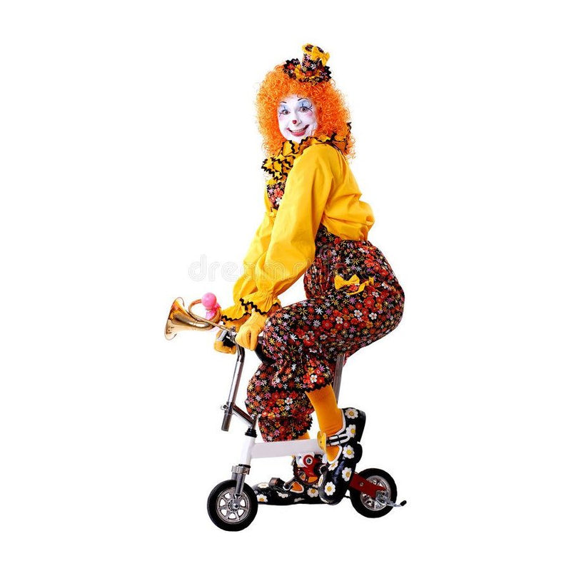 Huffy Micro Monkey " Hear No Evil " Clown Stunt Tiny Bicycle