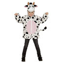 NEW W WIDMANN MILANO Party Fashion Kids Costume Cow Hoodie with Mask