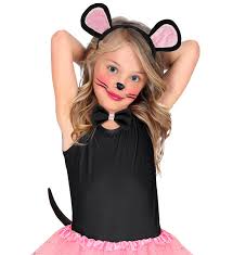 NEW W WIDMANN MILANO Party Fashion Kids Costume Mouse Kit