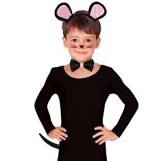 NEW W WIDMANN MILANO Party Fashion Kids Costume Mouse Kit NEW W WIDMANN MILANO Party Fashion Kids Costume Mouse Kit