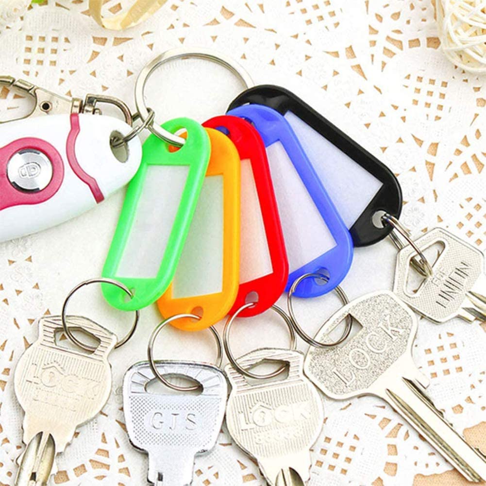 DL Office Key Rings Tags Assorted Colors - Box of 50 – Istiklal Library