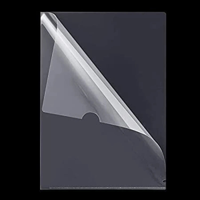 NEW ILC Heavy Duty High Transparency L-Shape File Top & Side Opening A ...