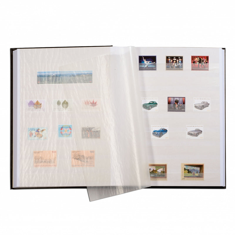 NEW Leuchtturm Basic Stockbook Stamp Album 16 Pages White - A5