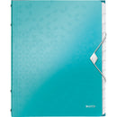 Leitz WOW 12 Tab Divider Book with Elastic Band - A4