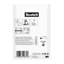 NEW 3M Scotch Extreme Strong Transparent 22x22mm Velcro Squares Fasteners up to 1.5Kg - Pack of 12 Pairs