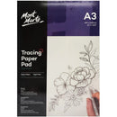 NEW Mont Marte 60g Tracing Paper Pad 40 Sheets - A3