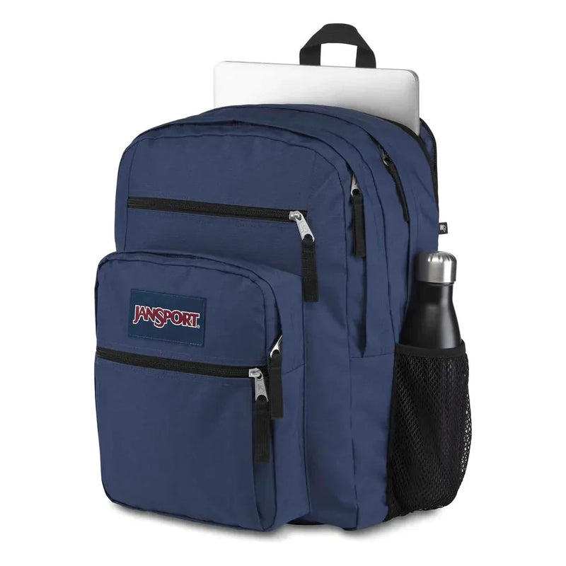 JanSport Backpack Big Student Navy Blue - 34L