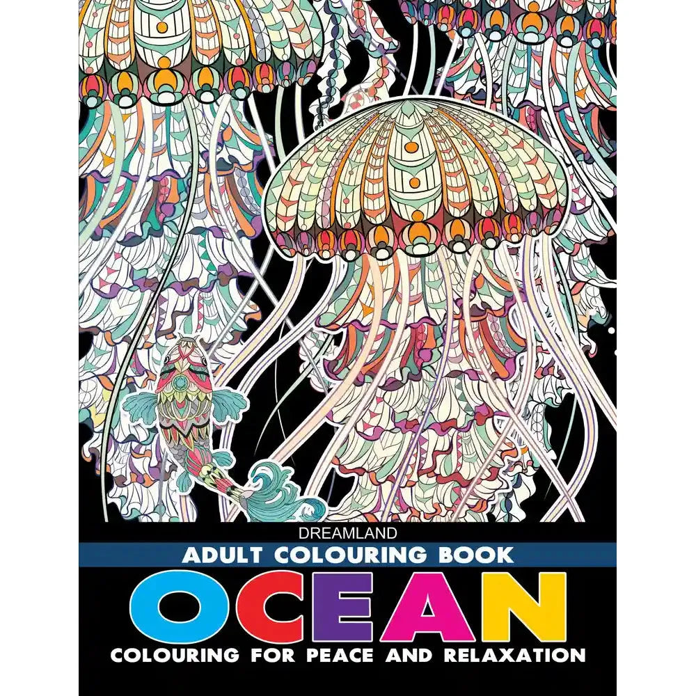Dreamland Publications Ocean Adult Coloring Book - 30 Sheets Dreamland Publications Ocean Adult Coloring Book - 30 Sheets