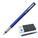 Parker Standard Vector Chrome Trim Fountain Pen - Navy