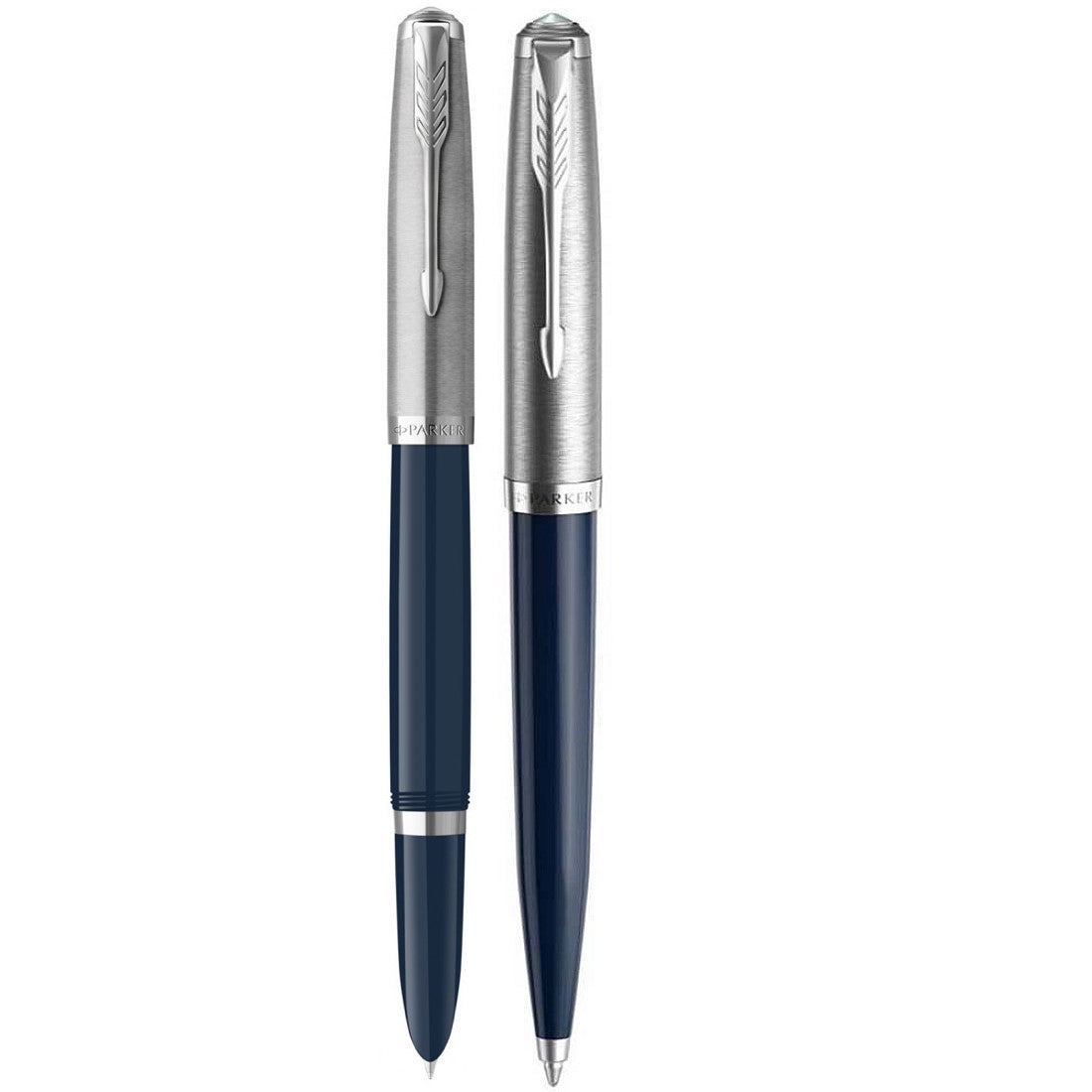 Parker 51 Midnight Blue Resin CT Fountain & Ballpoint Pen Set