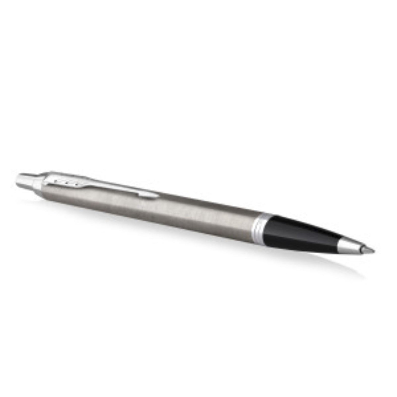 NEW Parker IM DUO Silver Steel CT Fountain Pen + Ballpoint Pen in a Gift Box NEW Parker IM DUO Silver Steel CT Fountain Pen + Ballpoint Pen in a Gift Box