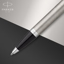 NEW Parker IM DUO Silver Steel CT Fountain Pen + Ballpoint Pen in a Gift Box