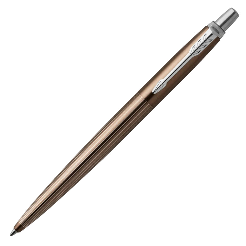 PARKER｜JOTTER プレミアム｜ブラウンピンストライプCT｜ボールペン Parker Jotter Premium Carlisle Brown Pinstripe CT Ballpoint Pen