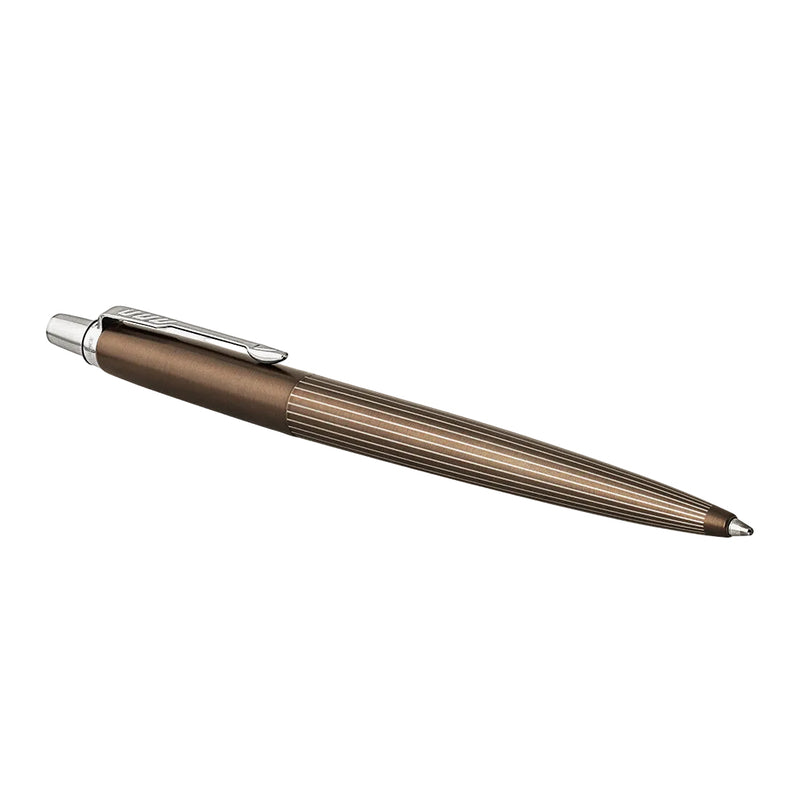 PARKER｜JOTTER プレミアム｜ブラウンピンストライプCT｜ボールペン Parker Jotter Premium Carlisle Brown Pinstripe CT Ballpoint Pen
