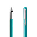 Parker Standard Vector Chrome Trim Fountain Pen - Turquoise