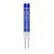 Parker Economy Quink Flow Blue Medium Tip Ballpoint Refill - Pack of 2