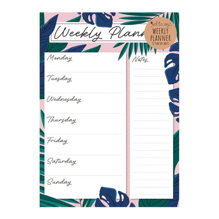 NEW Tallon Weekly Planner 28x20cm Tear-Off Sheets - 52 Sheets NEW Tallon Weekly Planner 28x20cm Tear-Off Sheets - 52 Sheets