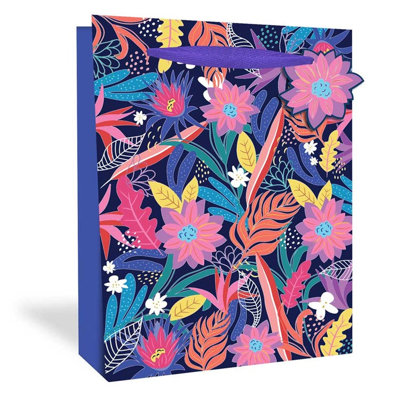 NEW Tallon Extra Large Gift Bag with Handle & Tag 32x44x11cm - Floral
