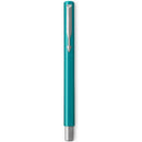 Parker Standard Vector Chrome Trim Fountain Pen - Turquoise