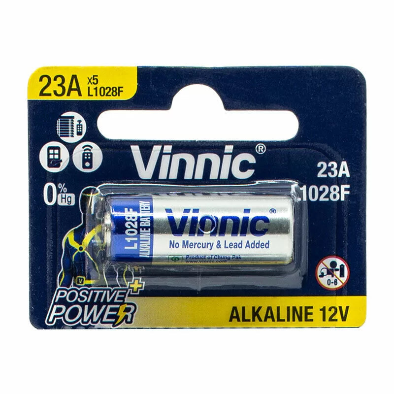 Vinnic 23A / L1028 Alkaline Battery 12 V