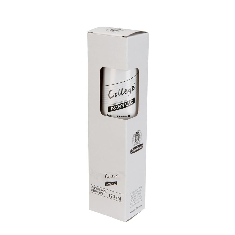 Schmincke College Fine Artists's Acrylic Colours 120 ml - White Schmincke College Fine Artists's Acrylic Colours 120 ml - White