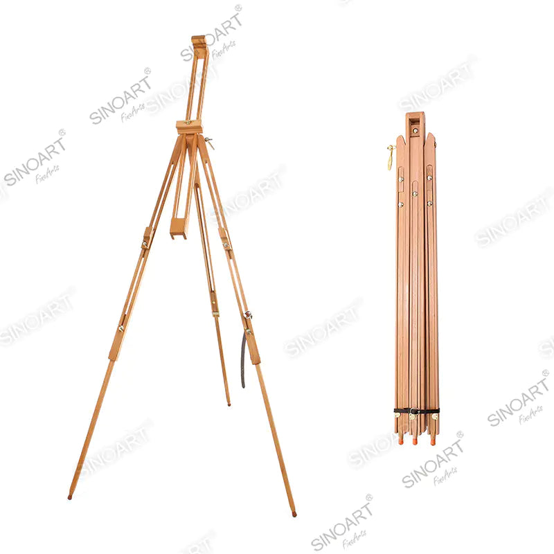 Sinoart Artist Sketch Folding Portable Wood Tripod Easel 92x84x185cm