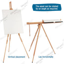 Sinoart Artist Sketch Folding Portable Wood Tripod Easel 92x84x185cm